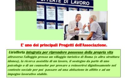 ALLOGGIO – LAVORO – PSICHE