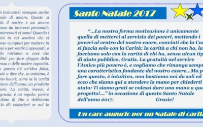 BUON SANTO NATALE 2017: UN NATALE DI CARITA’