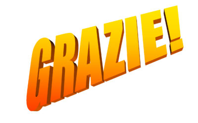 GRAZIE!